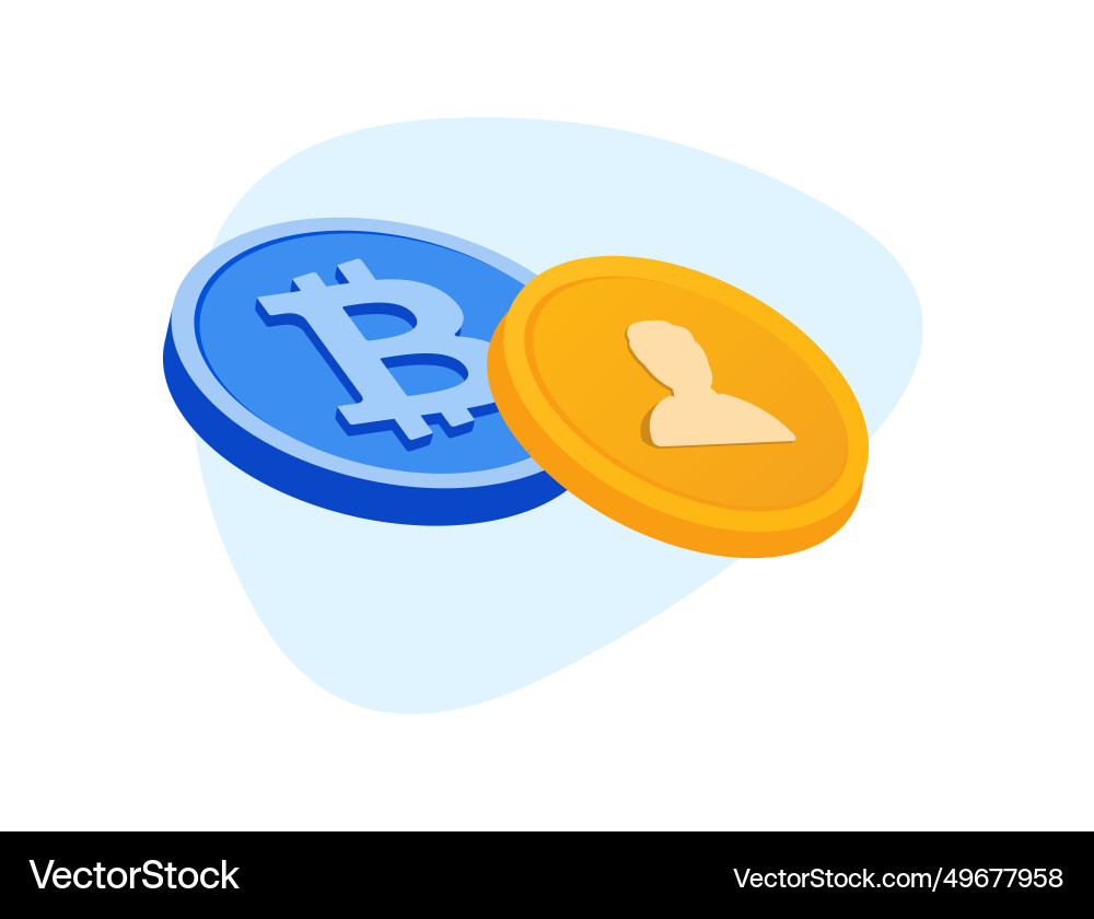 Cryptocurrency kyc verification icon – Royalty-Free Vector | VectorStock
