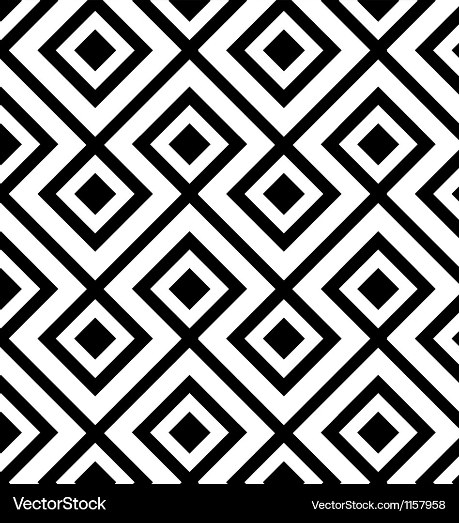 Geometric Square Pattern Vector Image