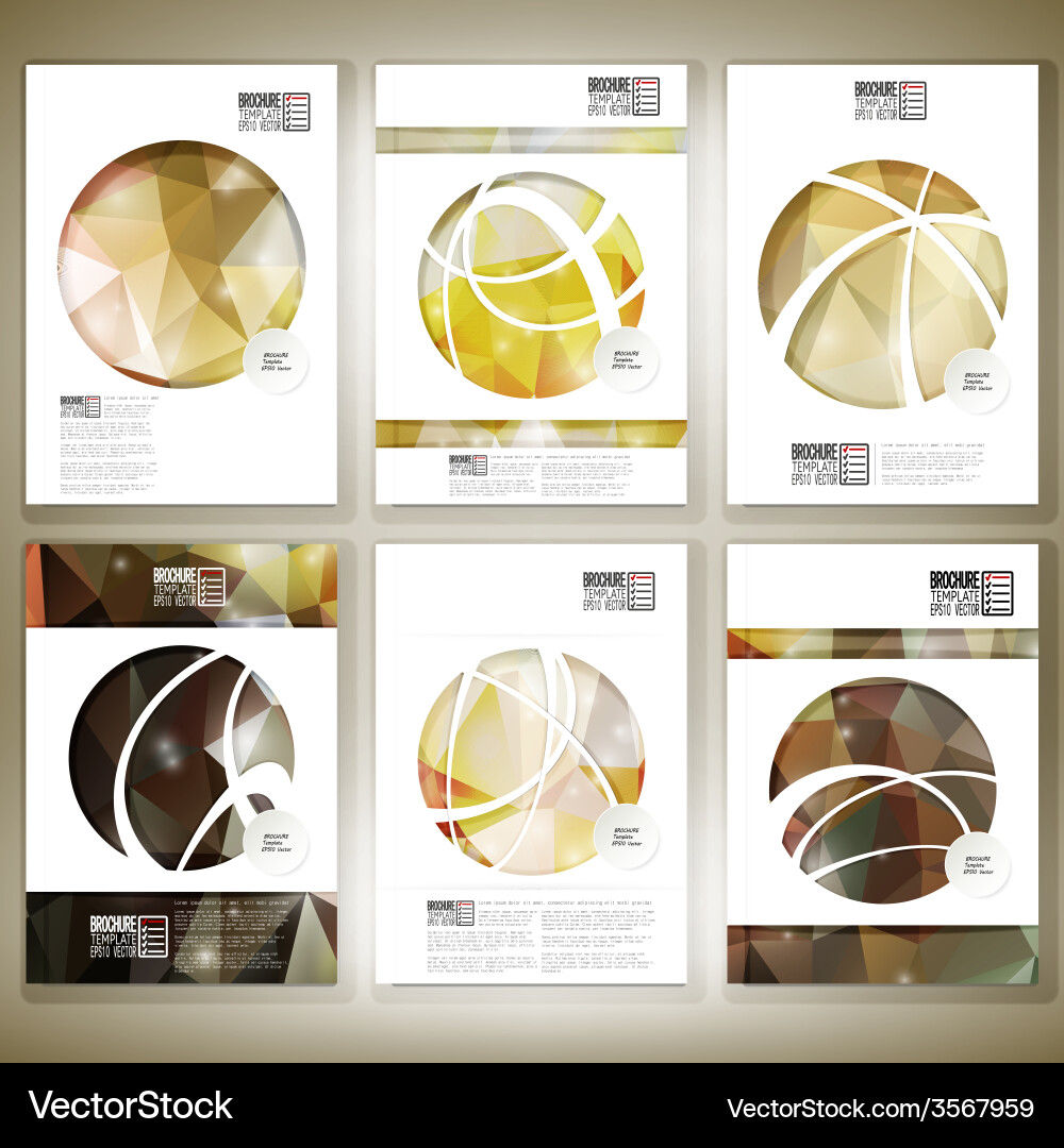 Geometric Triangle Pattern Background Vector Image