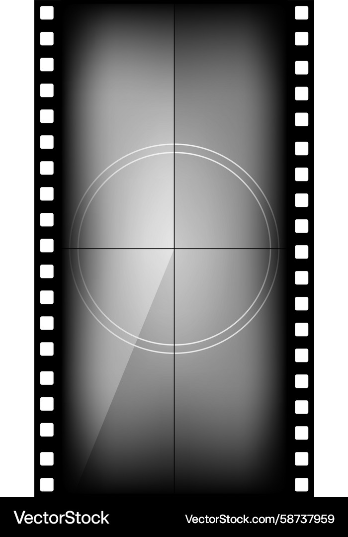 Grunge strip animation with timer numbers Vector Image