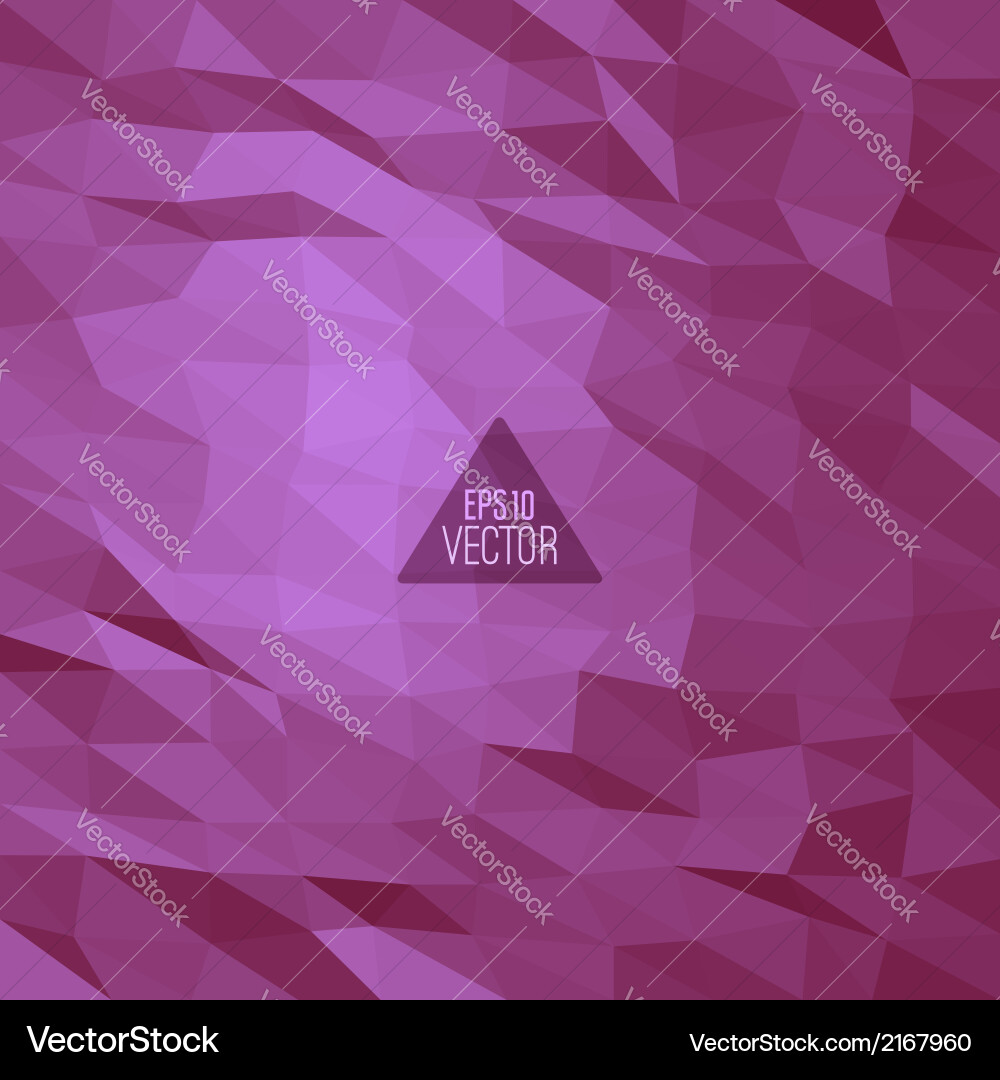 Abstract Geometric Triangle Background Vector Image