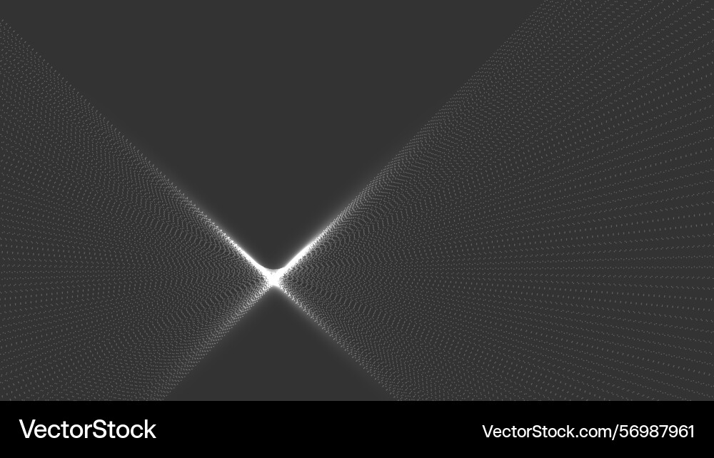 Abstract lines elements with glowing light effect vector image