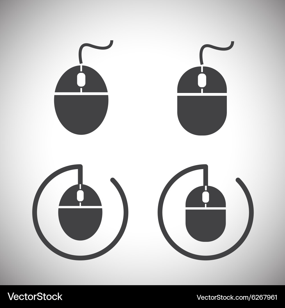 Mouse icon Royalty Free Vector Image - VectorStock
