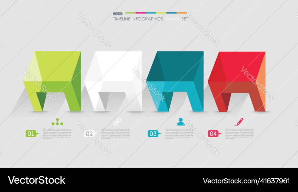 Web banners design can be used for workflow Web banners design can be used for workflow vector image