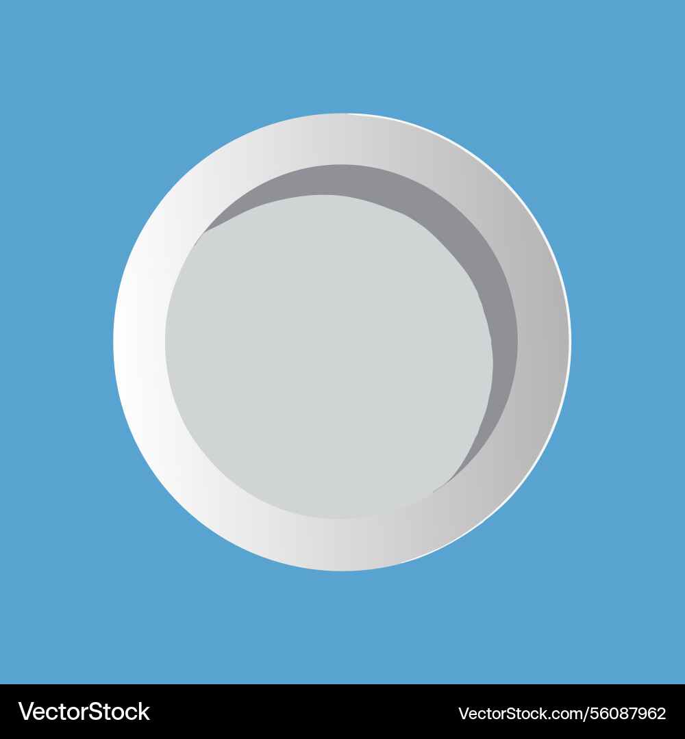 Abstract circular design with light gray Vector Image