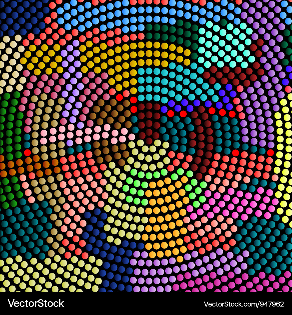 Abstract Mosaic Background Vector Image