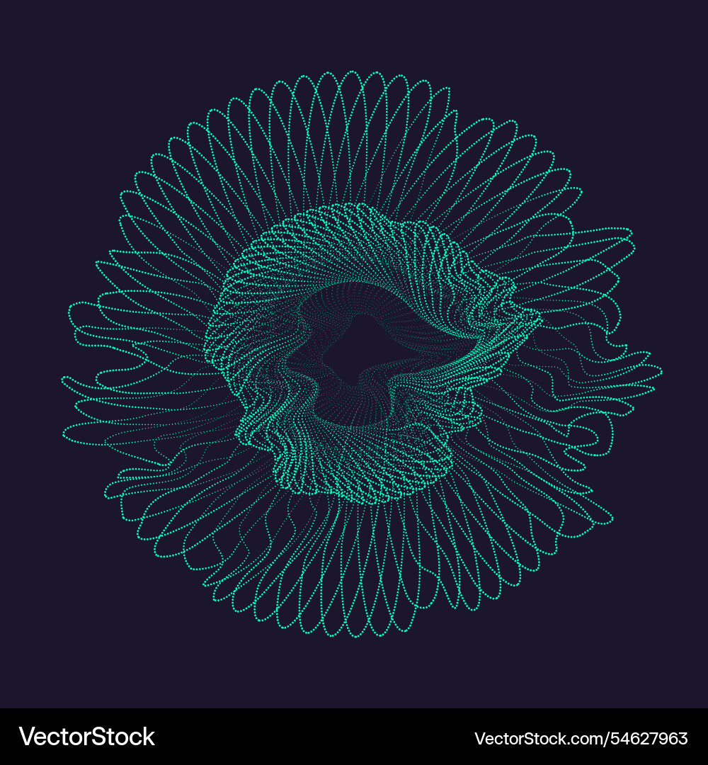 Abstract background with geometric shapes round Abstract background with geometric shapes round vector image