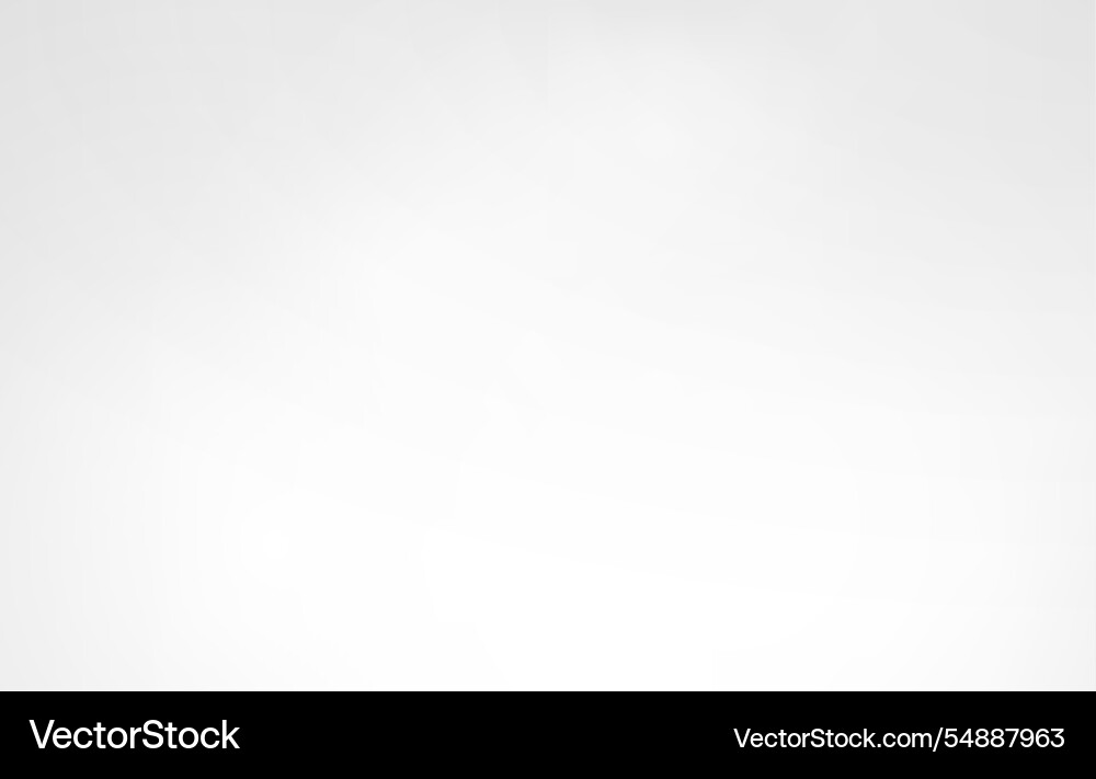 Clean White Gradient Background Vector Image