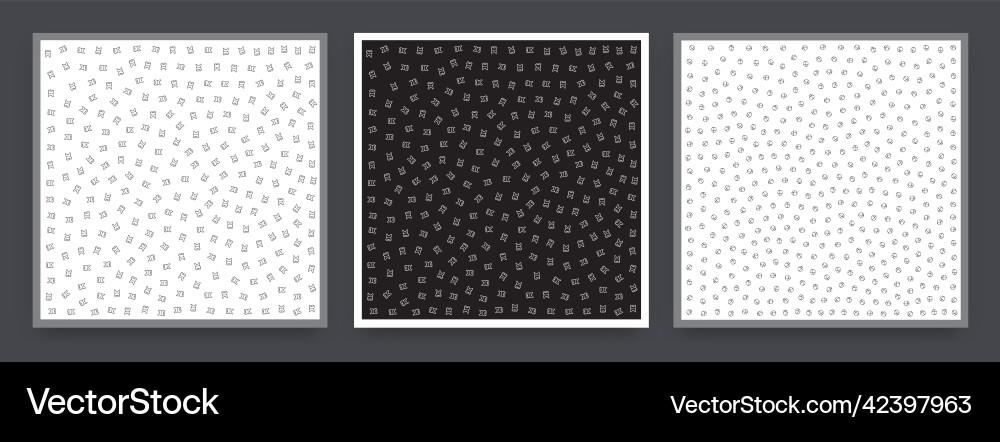 Set of seamless abstract minimal patterns Set of seamless abstract minimal patterns vector image