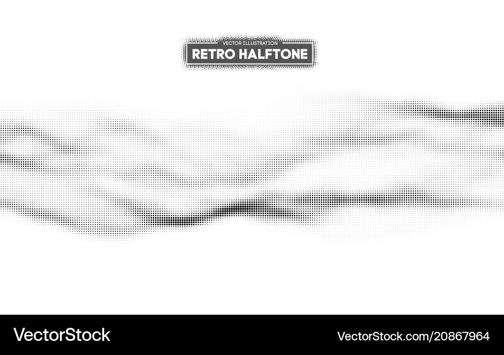 Dot pattern halftone dots design vector image