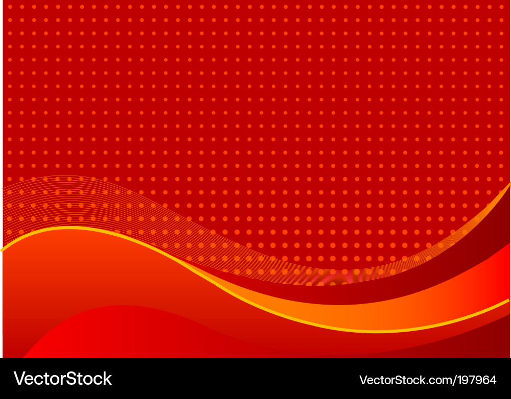 Dynamic Red Gradient Background Vector Image