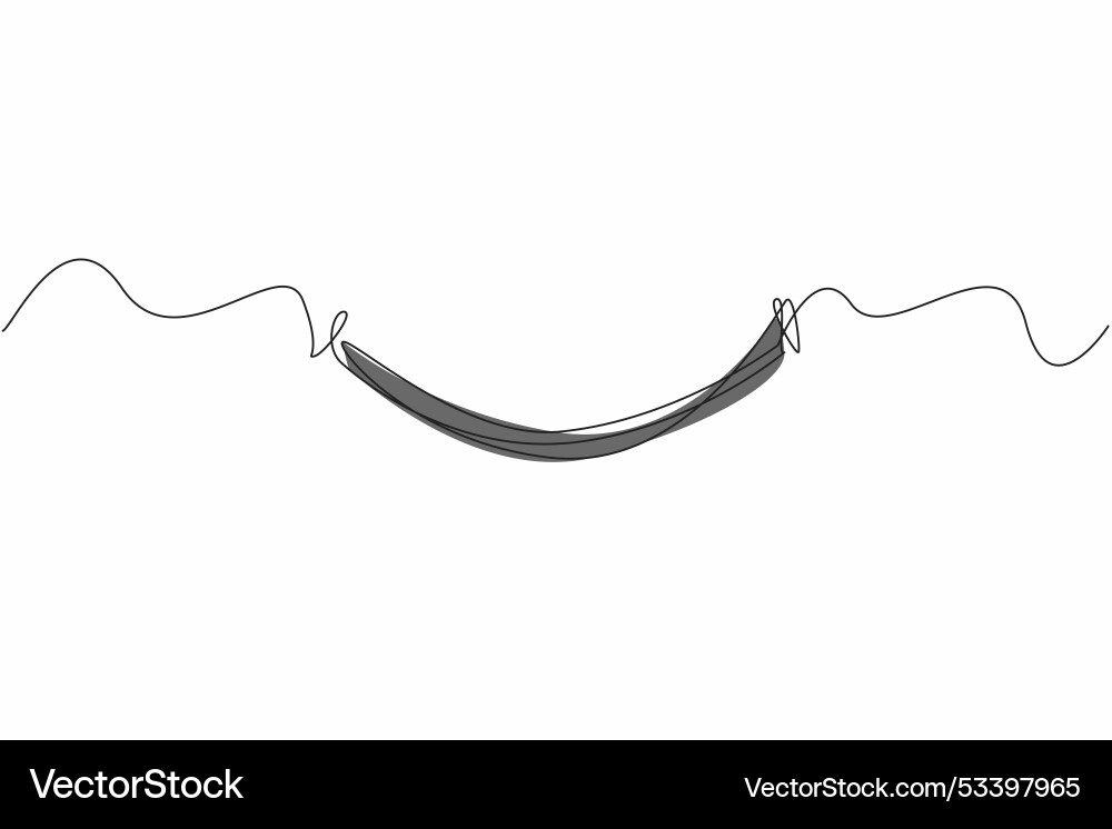 Single one line drawing an abstract image Single one line drawing an abstract image vector image