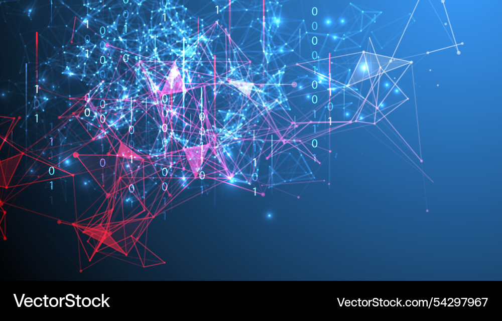 Big data futuristic technology light design datum Big data futuristic technology light design datum Vector Image