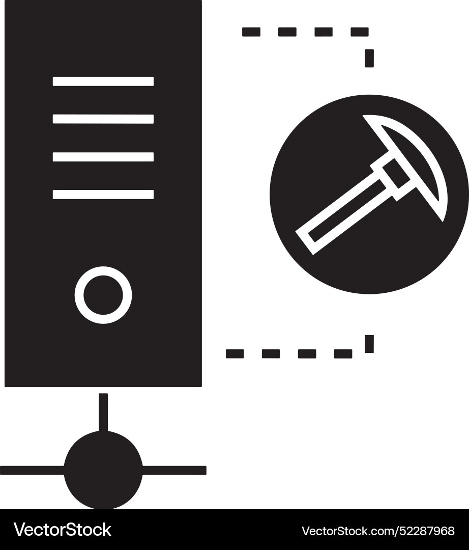 Technology and computer icon symbol image Vector Image
