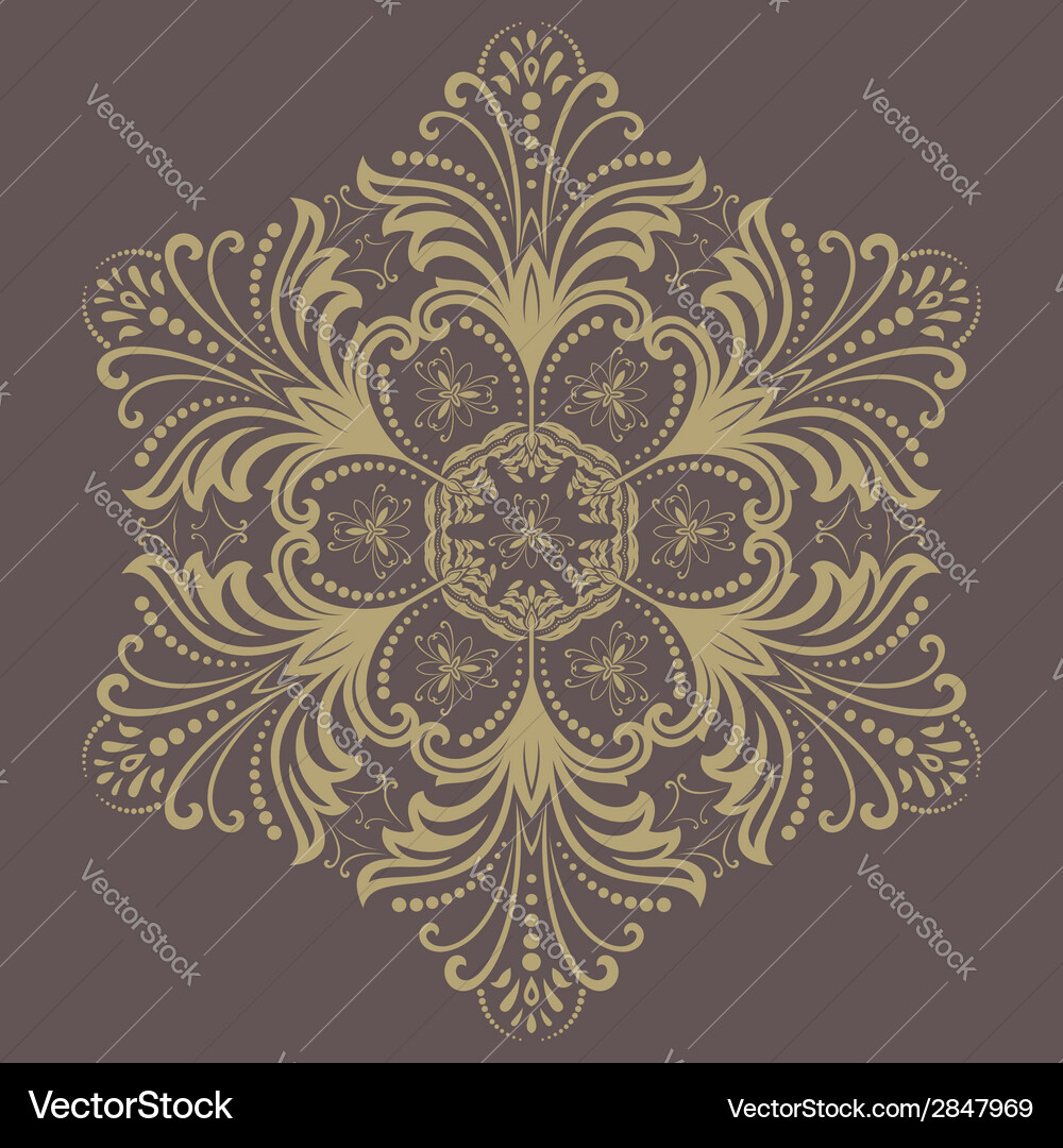 Orient seamless pattern abstract background Vector Image