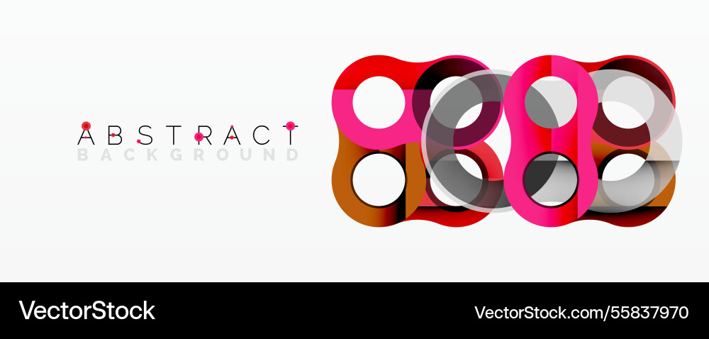 Abstract circle element composition Abstract circle element composition Vector Image