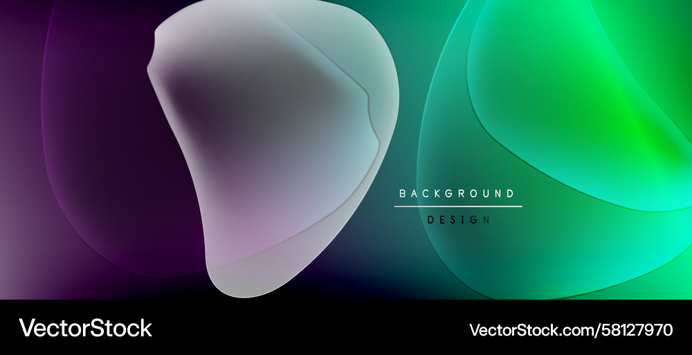 Abstract Fluid Gradient Background Vector Image