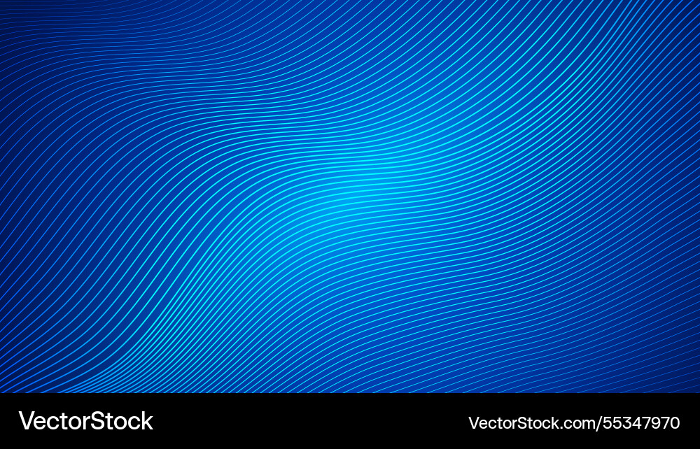 Geometric curved lines in gradient forming Geometric curved lines in gradient forming vector image