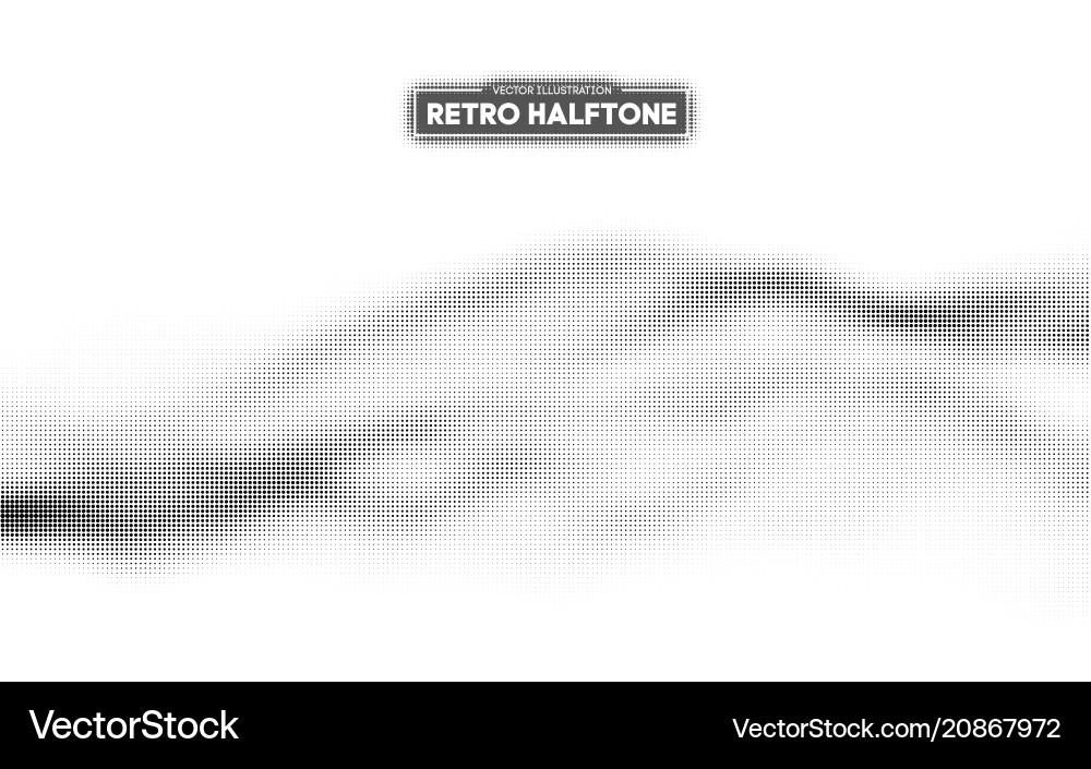 Dot pattern halftone dots design vector image