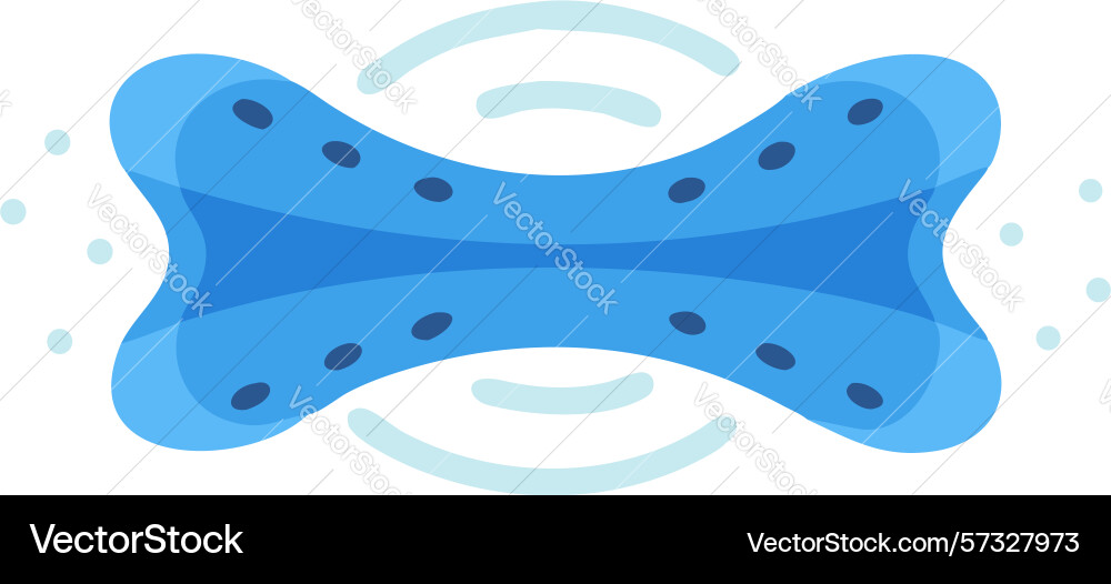 Abstract connectivity with bone-like structure vector image