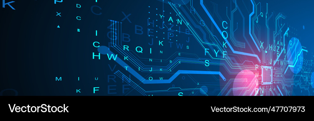 Cpu concept circuit board technology background Cpu concept circuit board technology background vector image