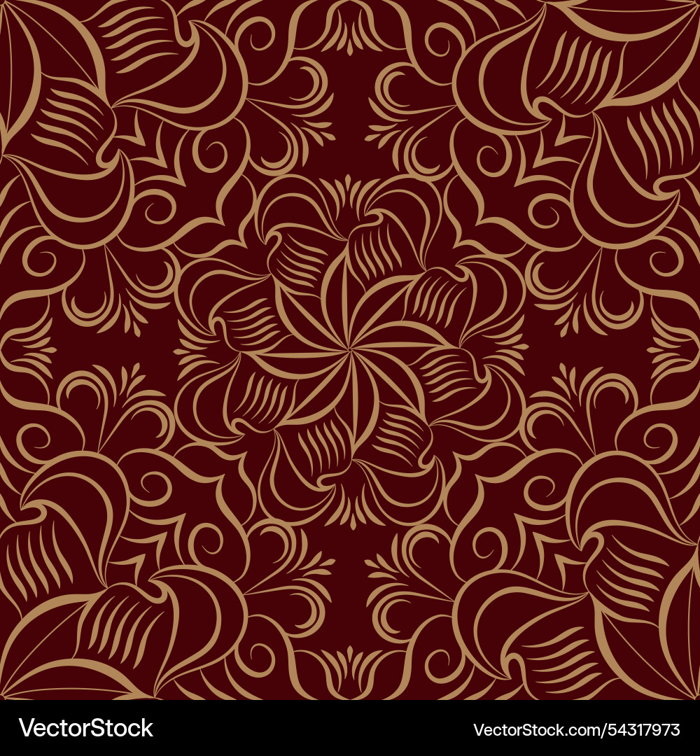 Seamless abstract pattern of gradient shapes vector image
