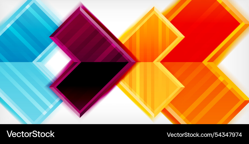 Arrow symbols created with 3d effects and line Arrow symbols created with 3d effects and line Vector Image