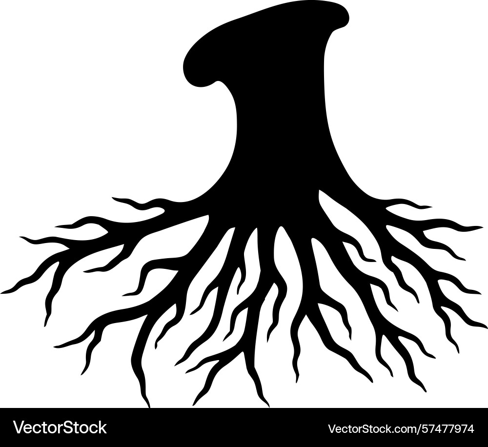 Desolate dead tree image Vector Image