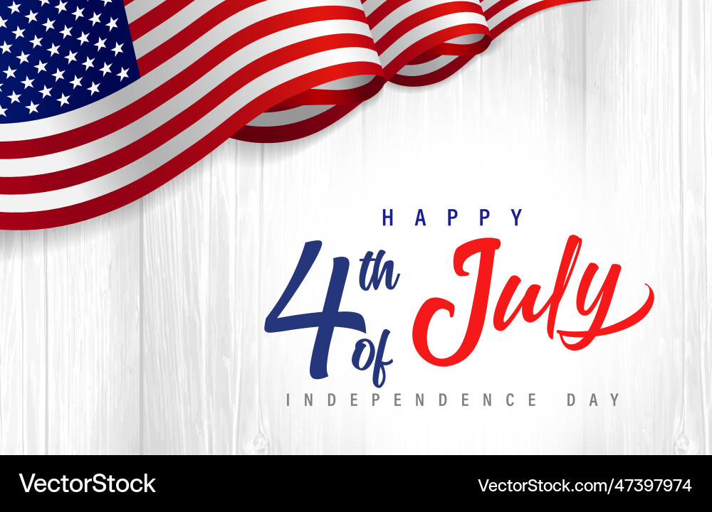 Fourth of July Celebration vector image