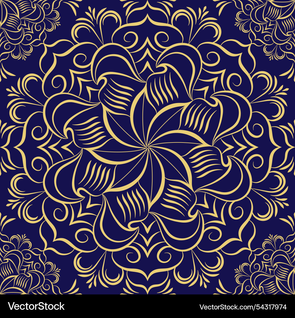 Seamless abstract pattern of gradient shapes vector image
