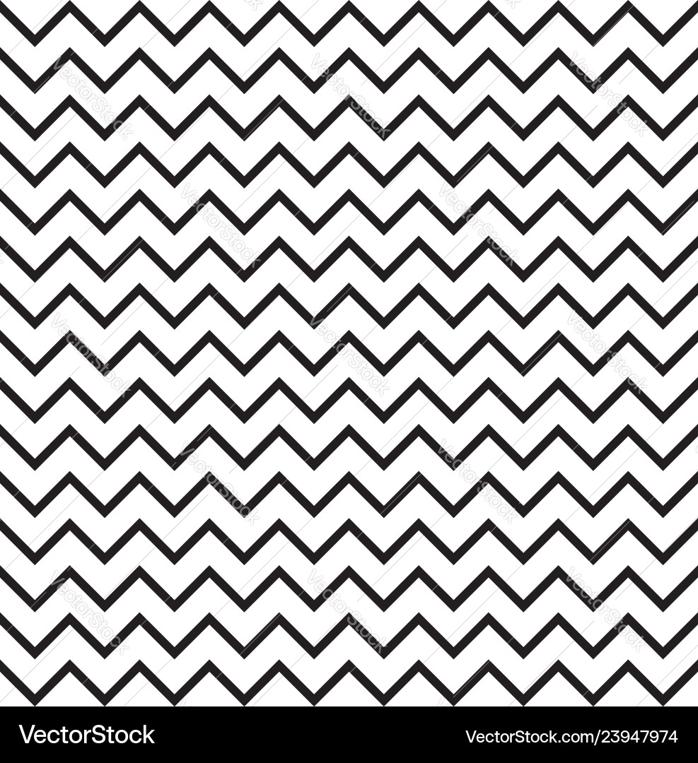 Zigzag Line Pattern vector image