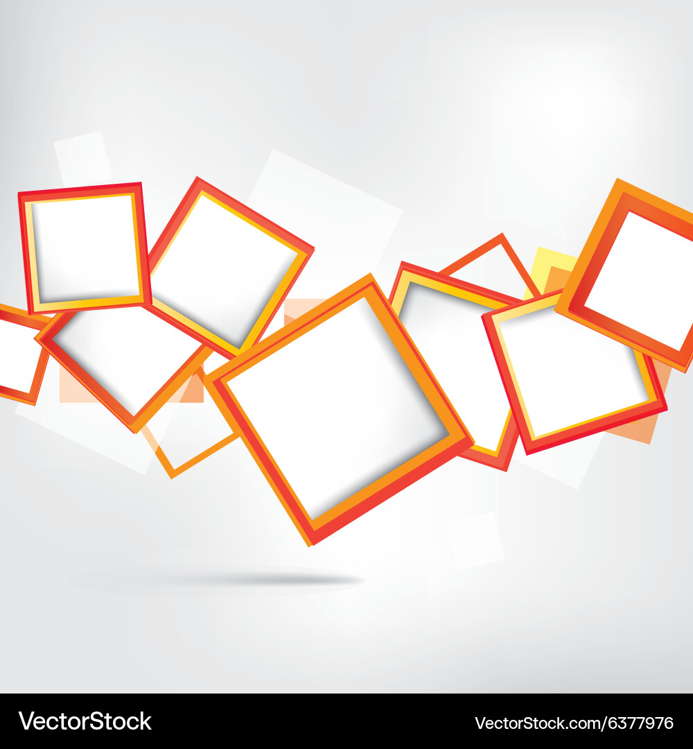 Abstract lines background with colored elements vector image