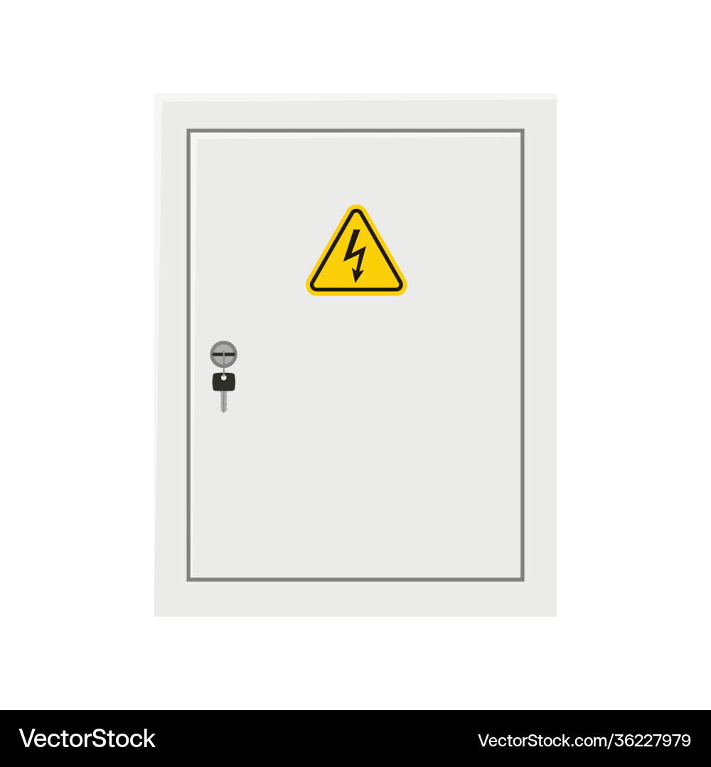 Electrical power switch panel with open and close Electrical power switch panel with open and close Vector Image