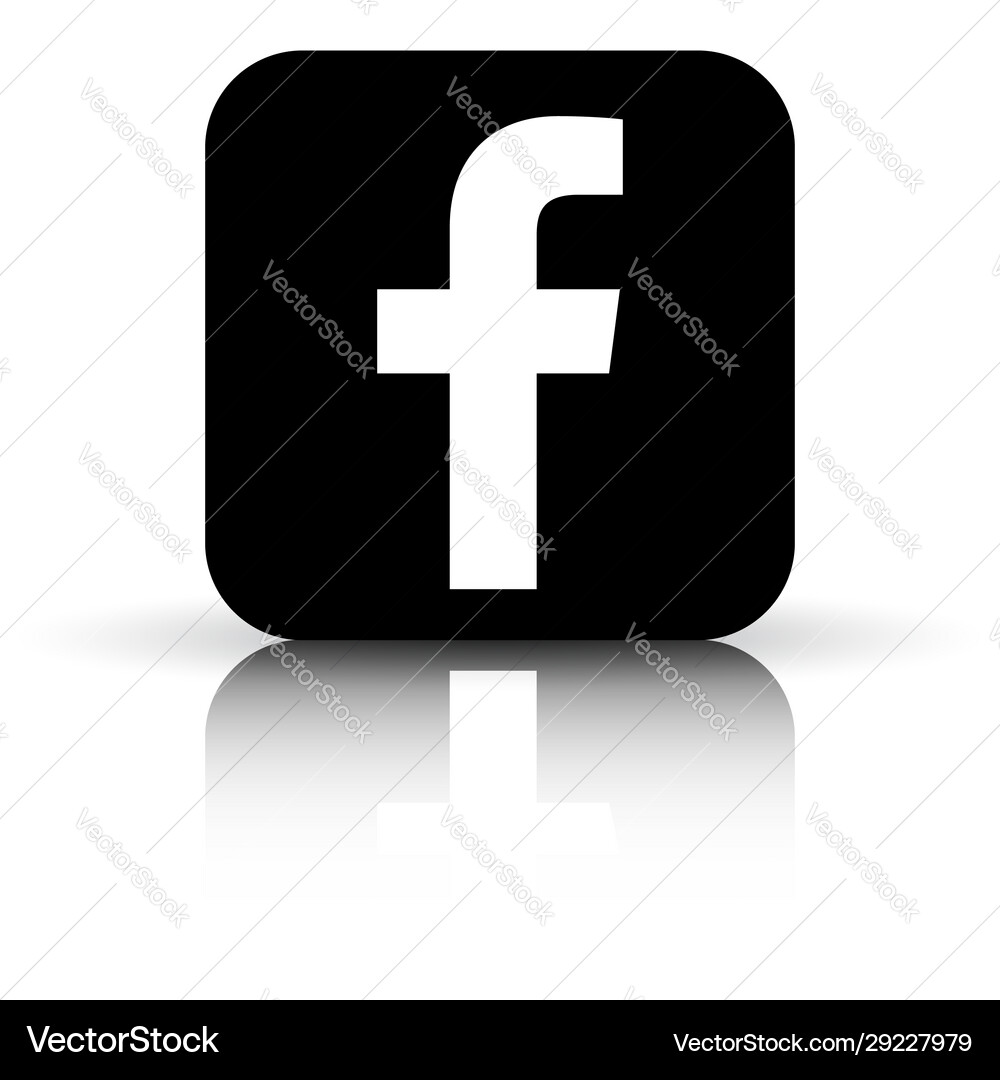 Facebook logo icon (29227979) – Royalty-Free Vektor | VectorStock, image size:1000x1080