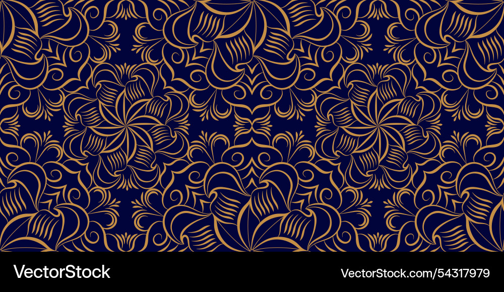 Seamless abstract pattern of gradient shapes vector image