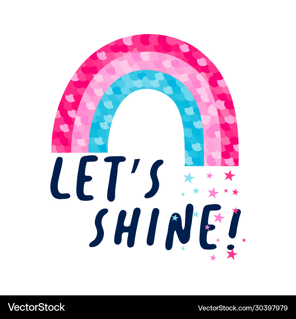 Slogan and colorful texture Slogan and colorful texture vector image