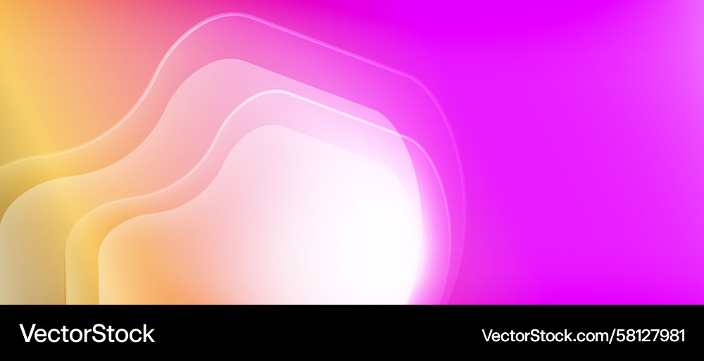 Abstract Gradient Waves Background Vector Image