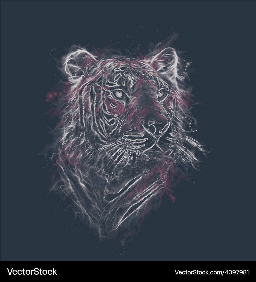 Abstract Print Vector Image