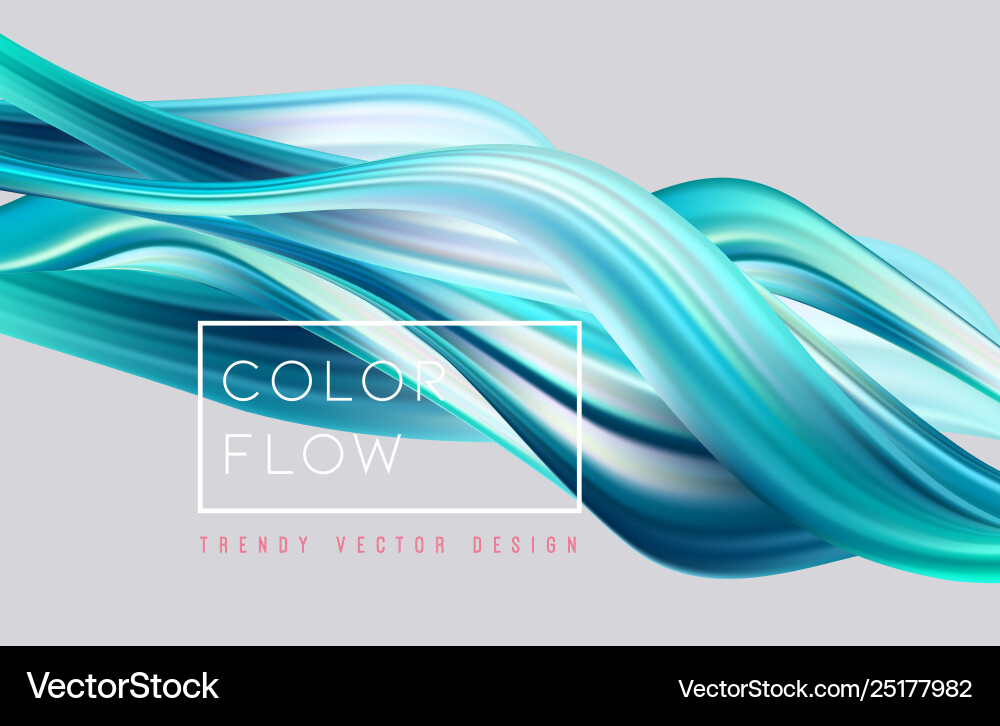 Abstract colorful background color flow Abstract colorful background color flow vector image