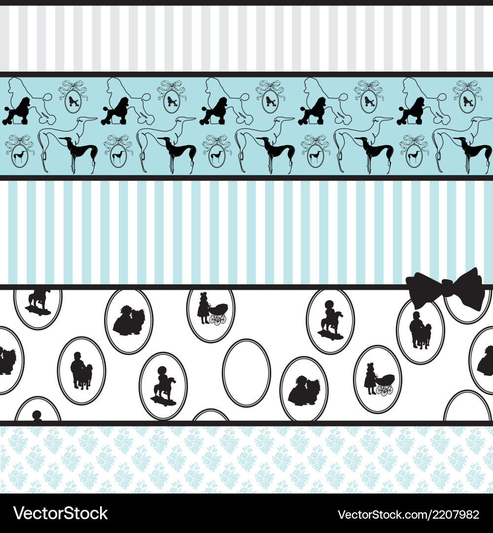 Background with retro objects Vector Image