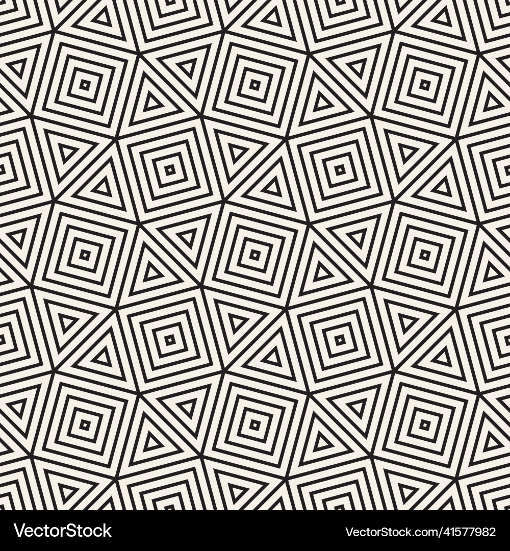 Geometric Repeating Pattern vector image