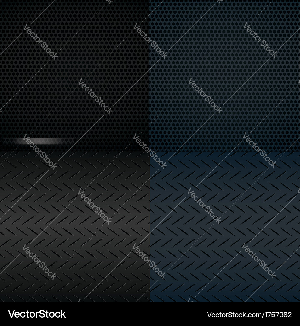 Metallic Grid Pattern Vector Image
