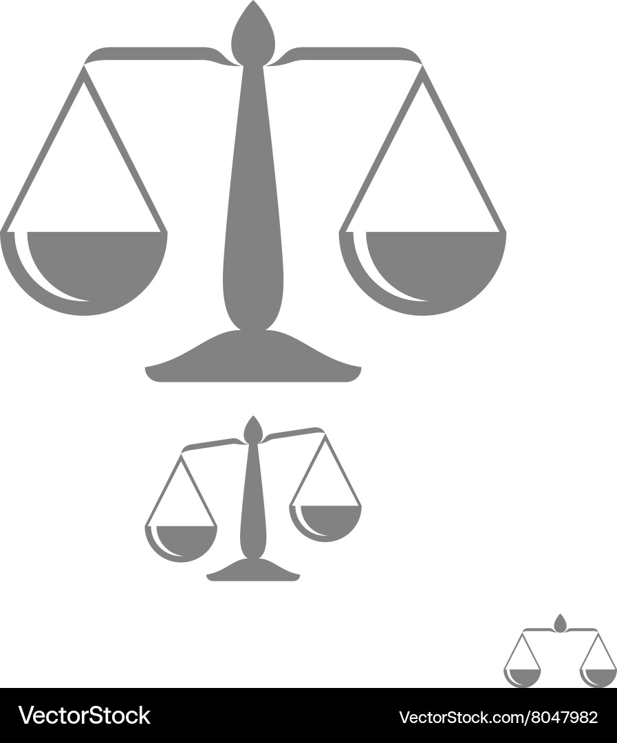 Scale set vector image