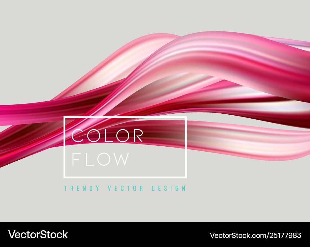 Abstract colorful background color flow Abstract colorful background color flow Vector Image