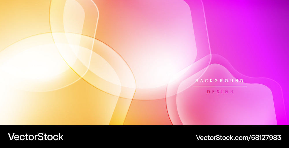 Abstract Gradient Background - Soft Curves Vector Image