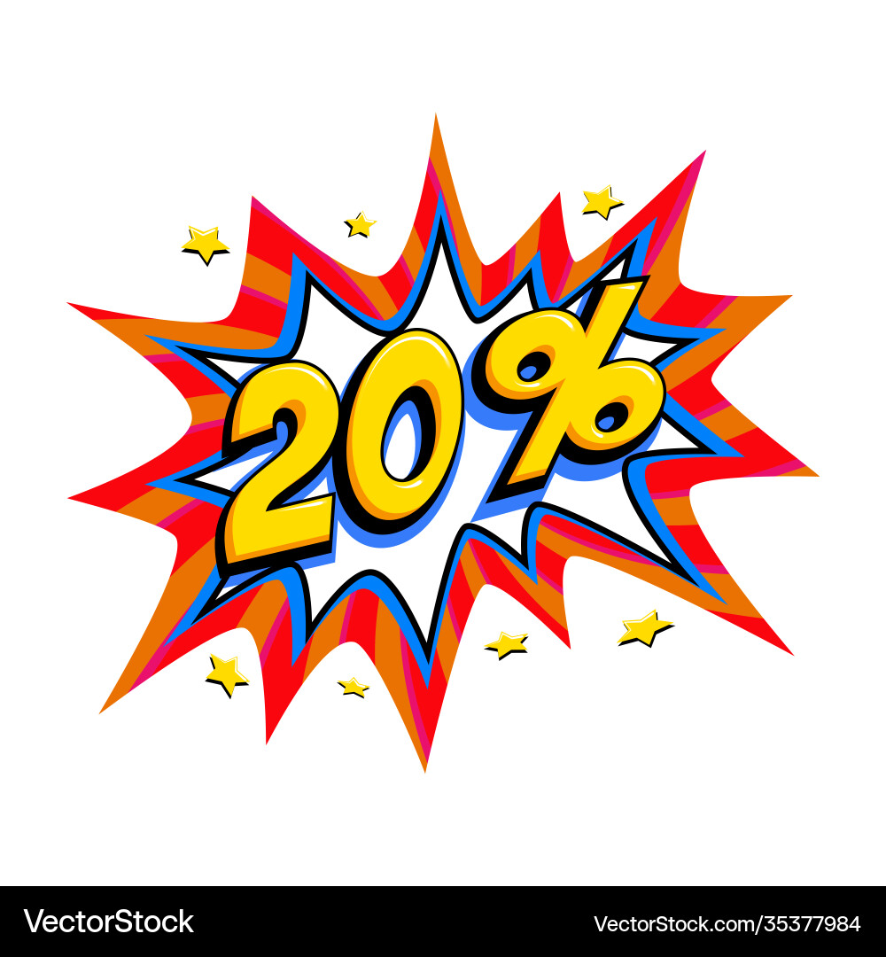 Comic roter Verkauf bang ball - pop art style Comic roter Verkauf bang ball - pop art style vektorbild