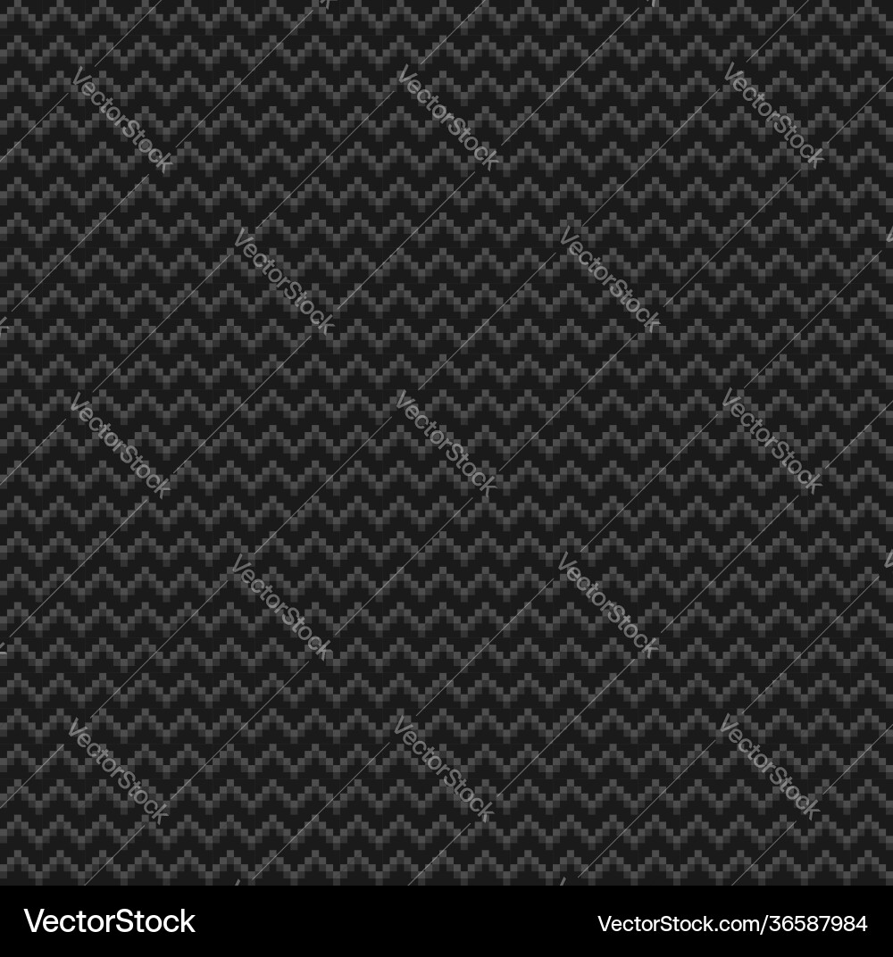 Geometric seamless zig-zag background pattern Vector Image