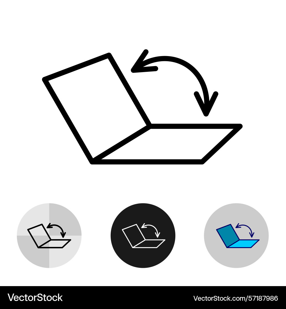 Unfold icon with double-sided size arrow showing Unfold icon with double-sided size arrow showing vector image
