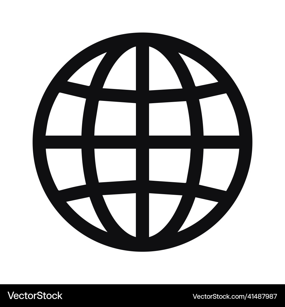 Favicon - the icon of a website or web page Vector Image