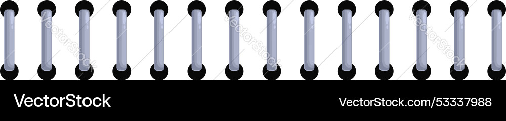 Spiral binder binding element wire connecting Spiral binder binding element wire connecting vector image